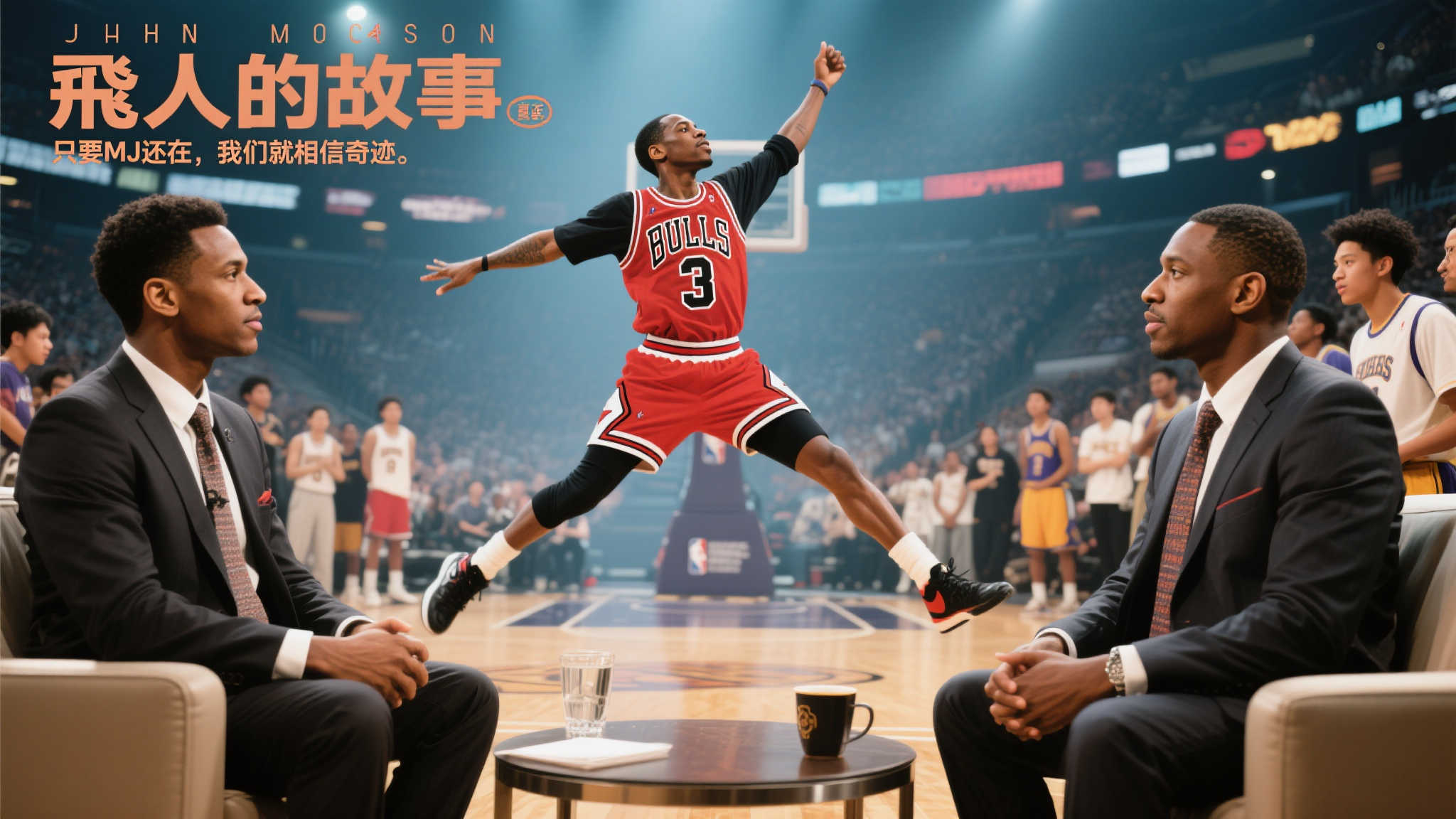 乔丹亲自解说！美网友惊叹：真王归位，历史第二人震撼现身节目！