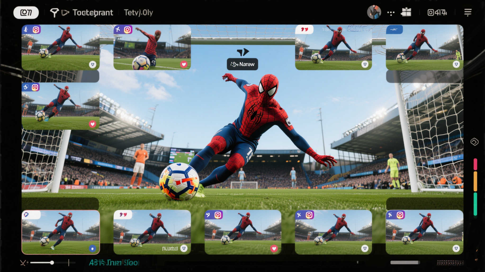 绝妙一击!多视角直击小蜘蛛对阵贝蒂斯的神奇任意球! 绝妙一击!多视角直击小蜘蛛对阵贝蒂斯的神奇任意球!