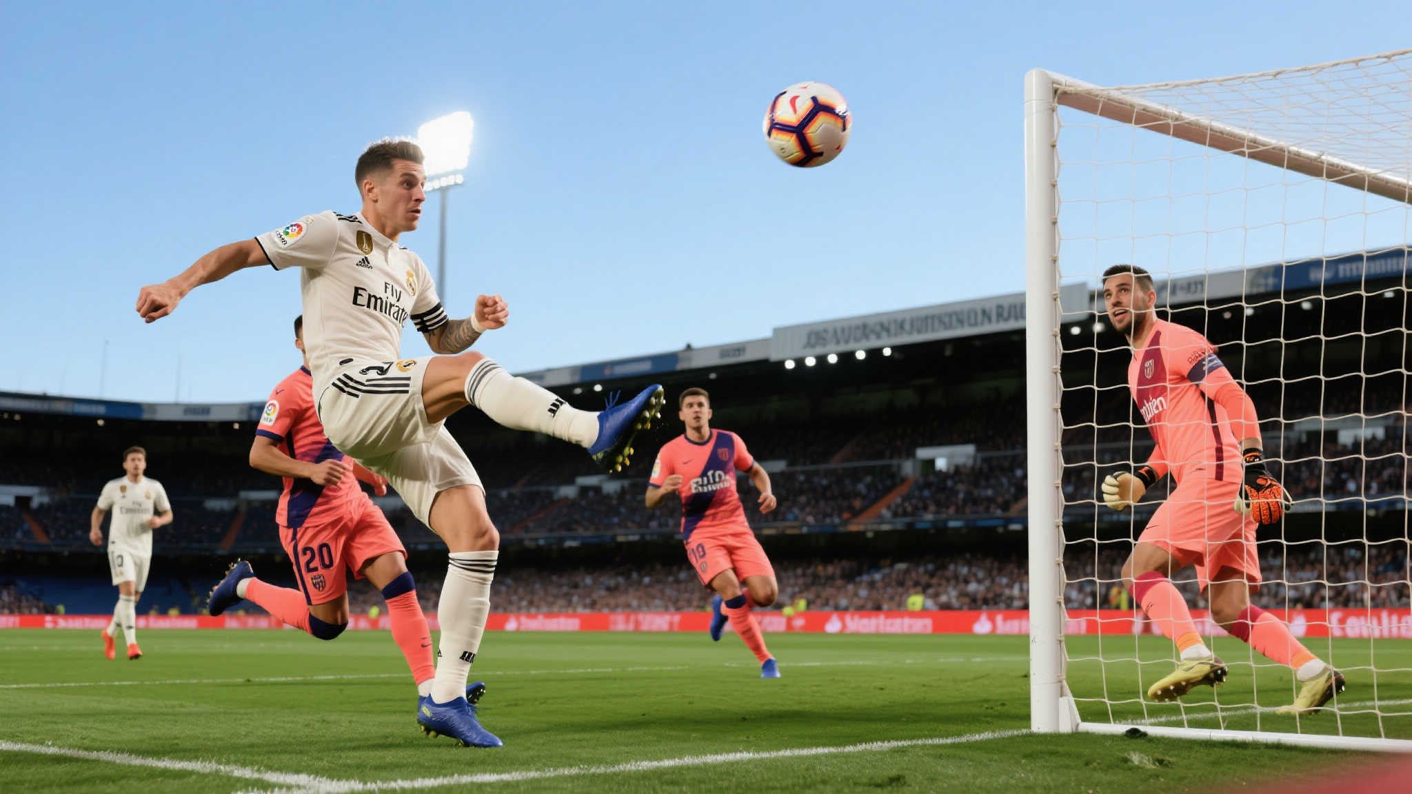 西甲第37轮精彩进球：小蜘蛛精准任意球，亚马尔内切惊艳世界波！